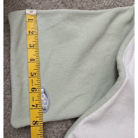 OLD NAVY O/N Warm Fleece Sage Ivory Walking Everyday Scarf Neck Cover - Picture 3 of 4